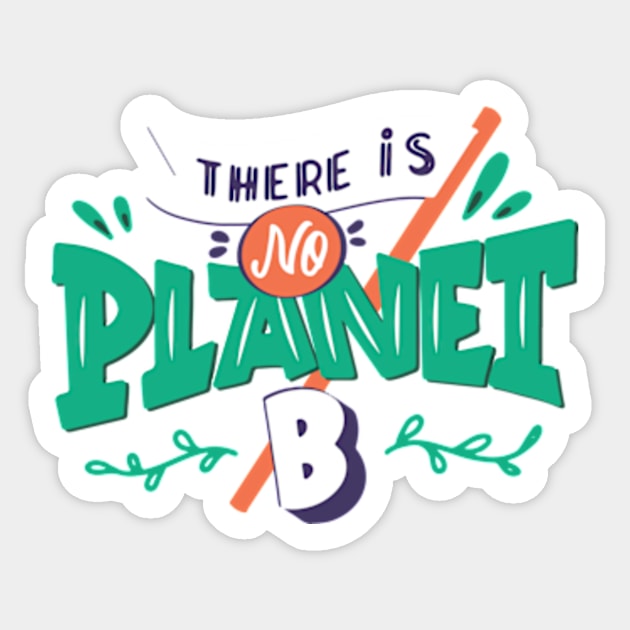 Typographic Planet Sticker by Shop Ovov